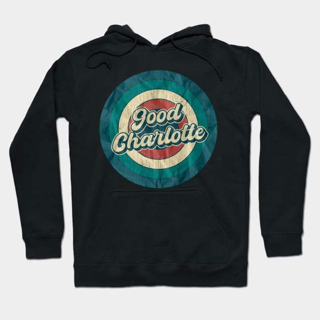 Good Charlotte - Retro Circle Hoodie by Jurou